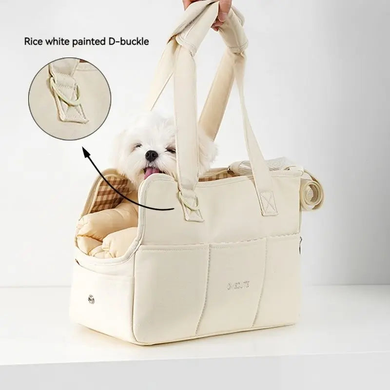 Sac de transport portable pour animaux de compagnie – Convient aux petits chiens et chats, chihuahuas, yorkshires