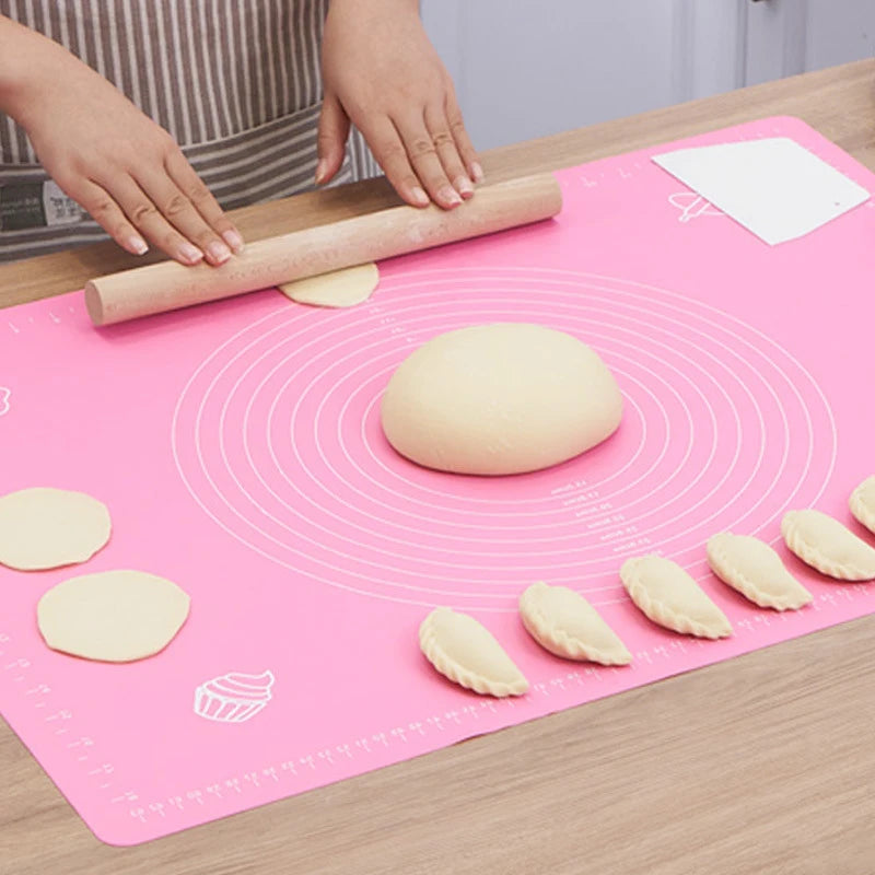 SiliconeBake Pro : Tapis de cuisson antiadhésif pour pizzas et pâtisseries